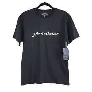 LUCKY BRAND Jack Daniel Signature tee in black size Small